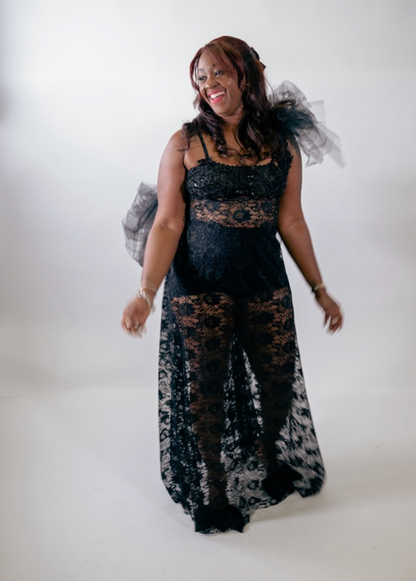 Glo- lace Gown